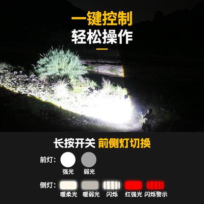 线能下lHT-11款多功ed磁吸式工作灯充电磁铁爆小便携强光手电筒