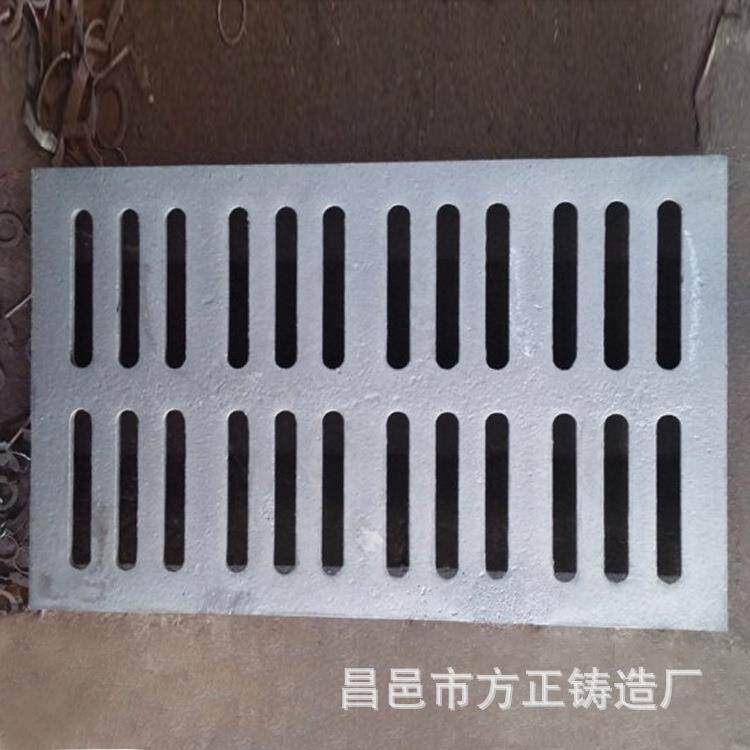 球墨铸铁下水道盖沟方板雨水篦子地盖格栅板重型排435水沟盖阴井