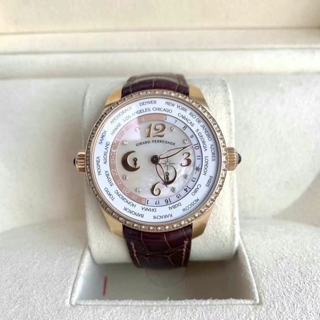 公价42.4万】98新GP芝柏18K金49860D52A761-KK7A机械女士手表正品