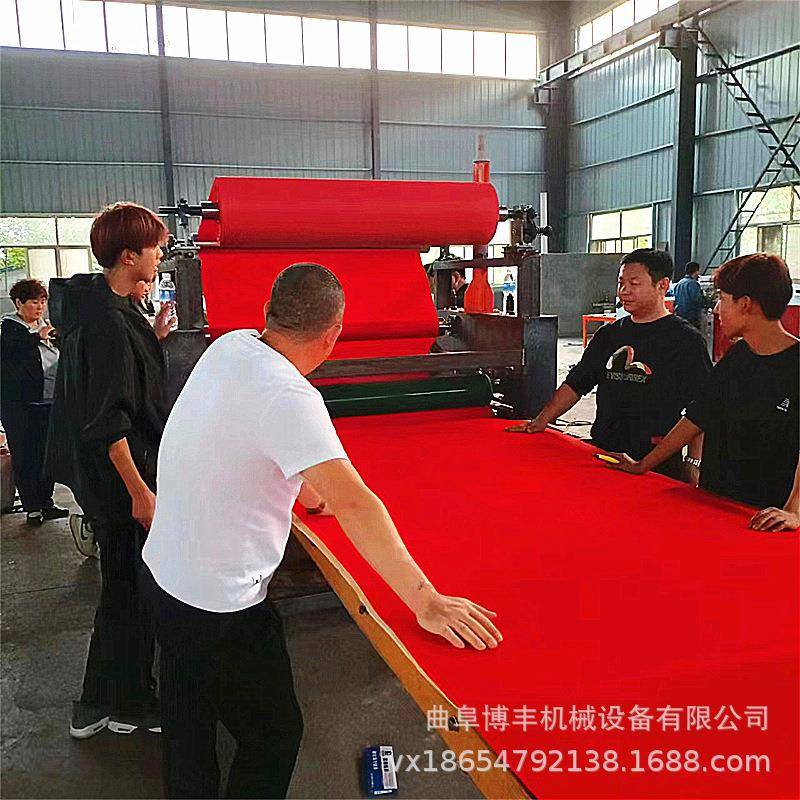 密度板植绒布复合机KT板红绒布白乳胶贴合机工艺品背板贴布机