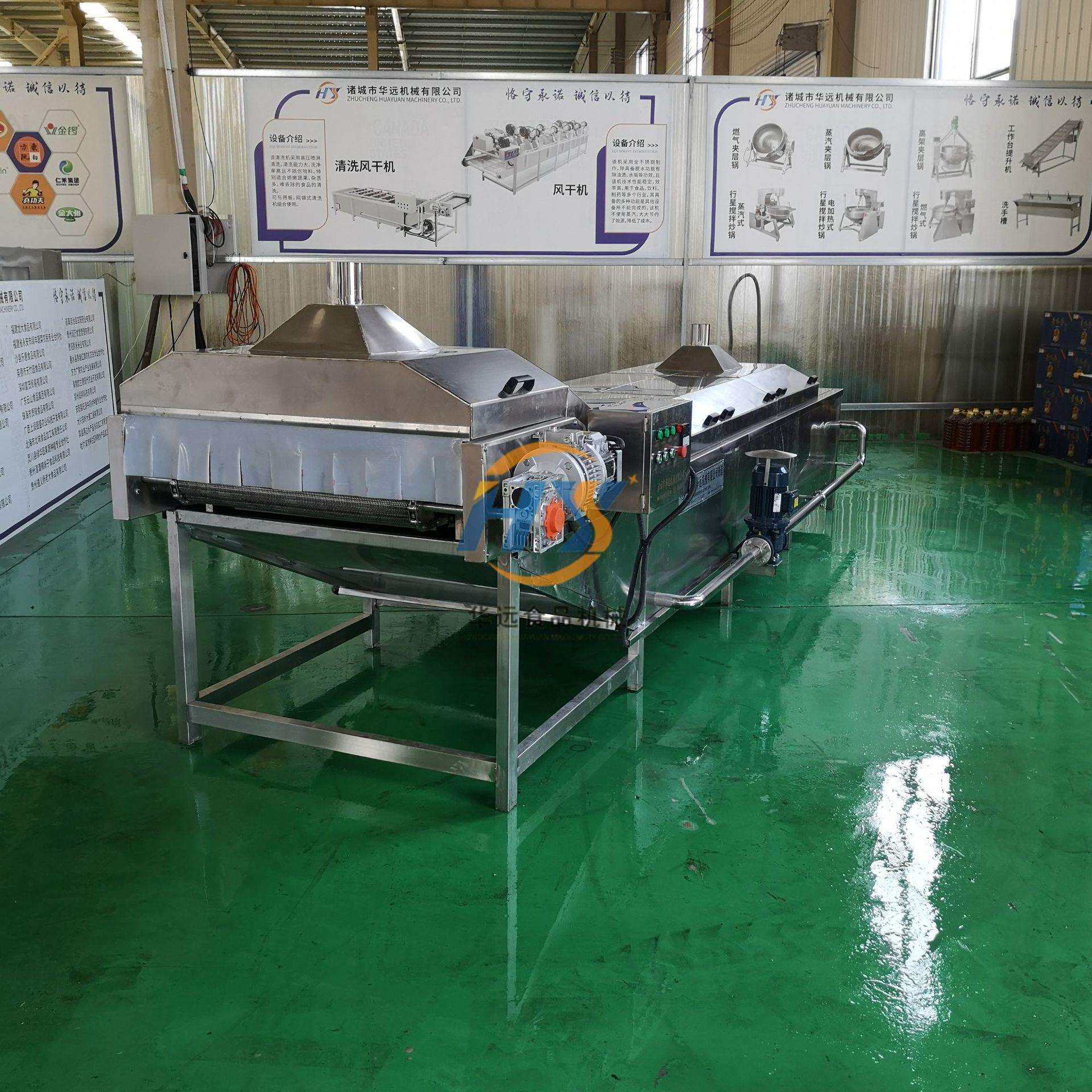生蚝蒸煮机 牡蛎清洗速冻 海产品漂烫加工流水线 规格全