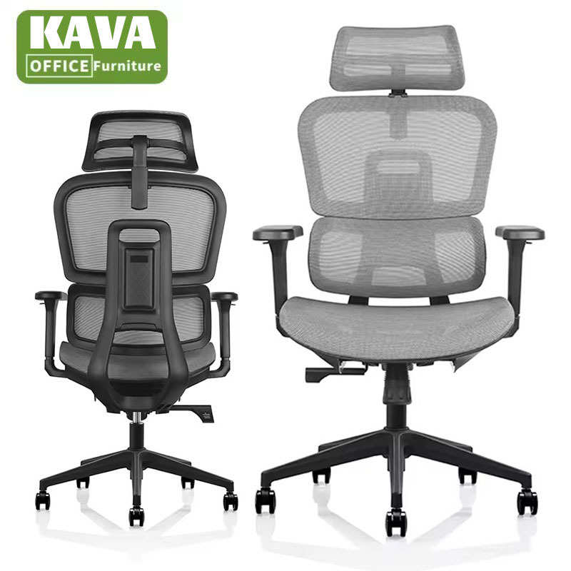 H1人体工学椅子办公椅久坐不累护腰透气可躺午休可调节多功能办公