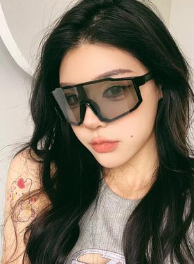 专业骑行太阳眼镜户外自行车防风公路超大框抗UV运动太阳眼镜遮阳