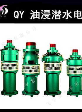 QY120-12-4 油浸式潜水电泵 5寸三相油侵潜水泵农用工业抽水机