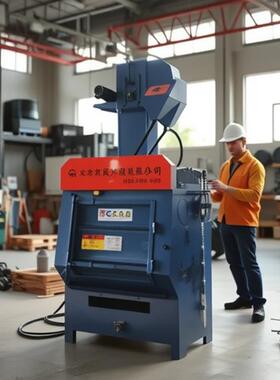 厂家供应 除锈机 Q324履带式钢材除锈机 载重100KG环保除锈机