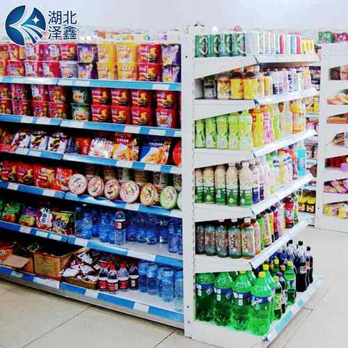 厂家热销双面冷轧钢置物架零食店母婴店不锈钢轻量型全新货架多层