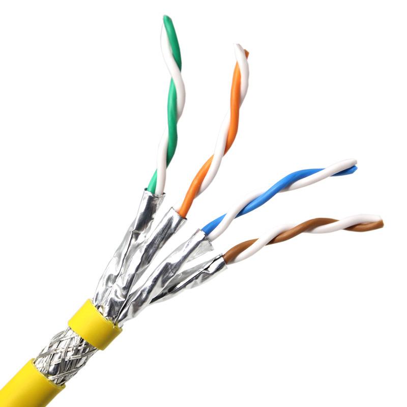 八类网线CAT8对对屏蔽 40GB 2000MHZ 八类SSTP网络线