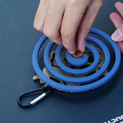 Mosquito Coil Holder Dragon Shaped Portable Metal Hook