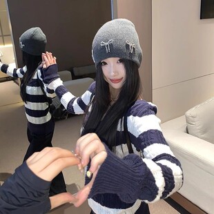 Women'S Long Sleeve Knit Sweater, Knitwear, Basic, Casual