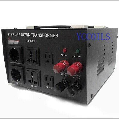 交流电源变压器8000W大功率220V转110V手动双向互转大电流接线柱