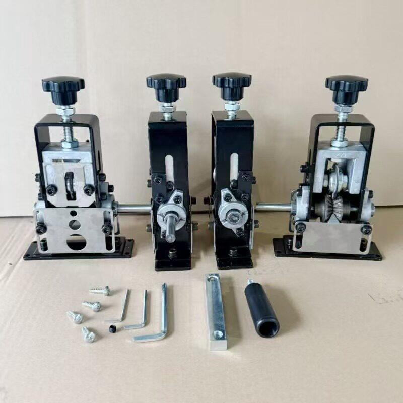 快速换刀小型剥线机可接电钻手摇废旧电线去皮用剥线器