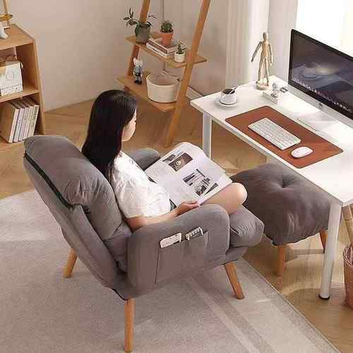 懒人发沙人沙发躺椅单叠宿舍电脑UXC椅沙发椅办公椅多功能折靠背