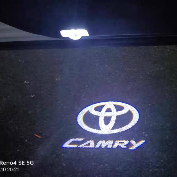 适用六七八代凯美瑞迎宾灯06-23年凯美瑞 CAMRY车门投影灯改装饰