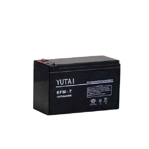 YUTAI蓄电池6-FM-7 12V7AH 高性能 光合发电 光合储能
