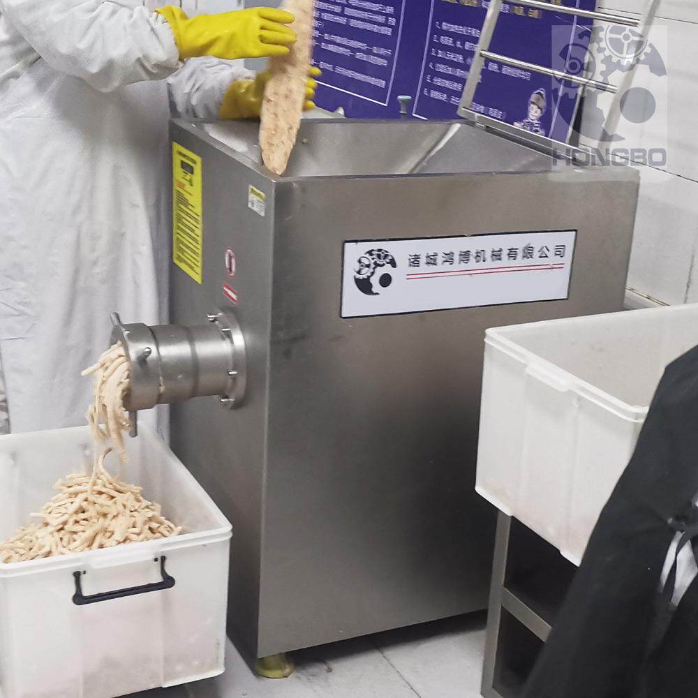 商用饲料生产绞肉机猪骨粉碎设备加强型绞切机现货