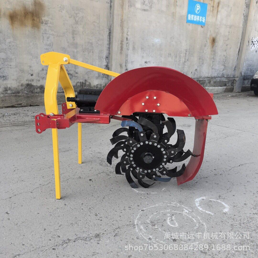 加重型的刀盘开沟机厂家直发深度20-40厘米果园大棚开沟施机