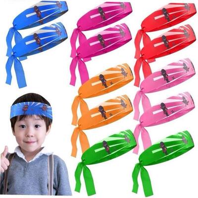 Student Children Ninja Karate samurai Headband Party gift de