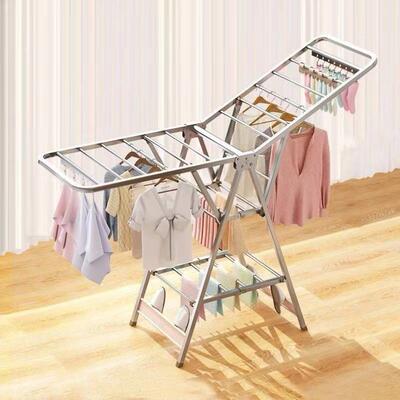 clothes drying rack folding laundry garment dryer hanger