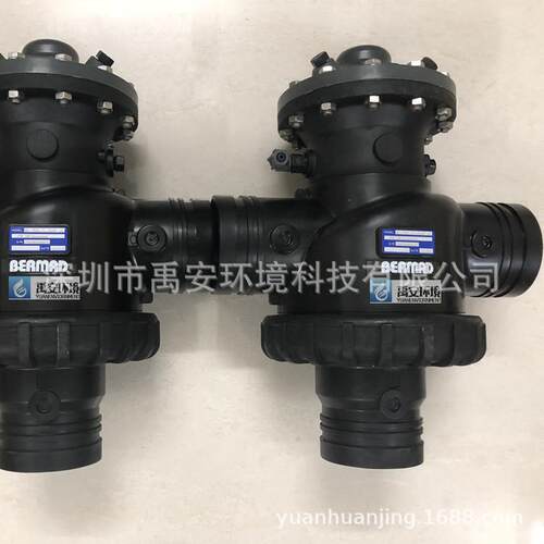 锅补水盘滤三通阀BERMAD三通隔膜阀1R-3*3-350-P-S阿科盘滤配套