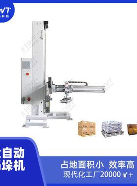 码垛机源头厂家全自动立柱码垛机尼为机械低位纸箱码垛机定制