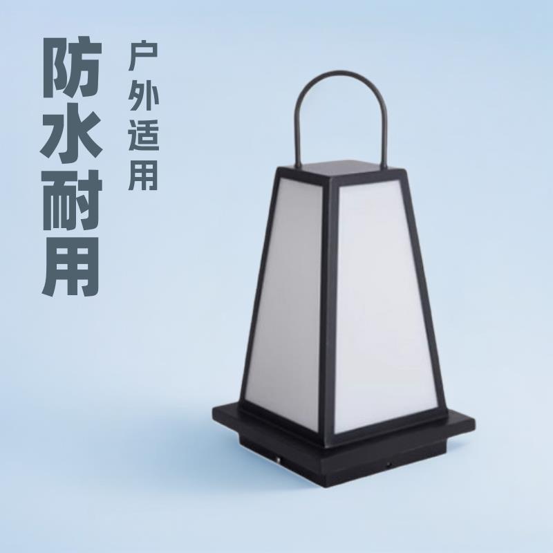 厂家直销庭院款太阳能手提引路灯小区庭院广场露营灯