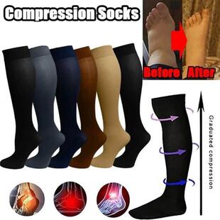 Varicose For Hiking Spor Fit Rugby Socks Compression Golf