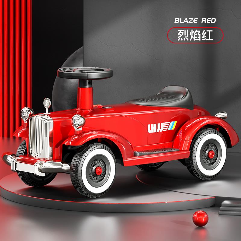 高档儿童坐四轮电动坐玩具车可大人童车人可男女孩童高档生日礼物