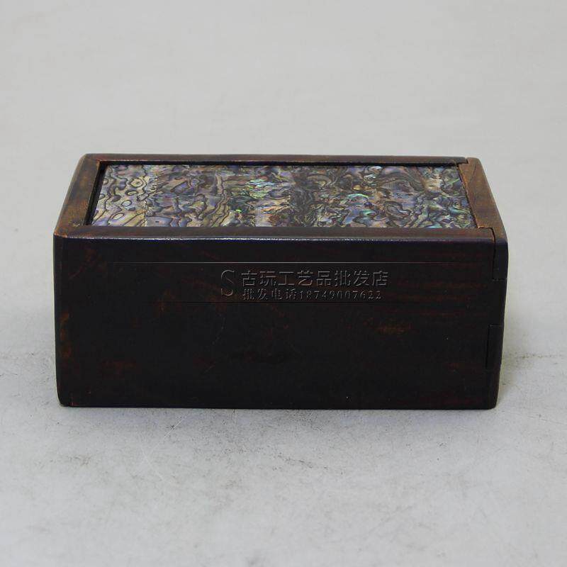 复古做旧古玩厂家现货 竹制工艺品竹雕竹子首饰盒摆件