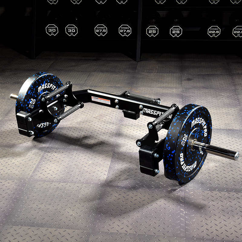 架式杆深硬杆开放式六边框框马西放奥蹲杠铃六边拉开massfit