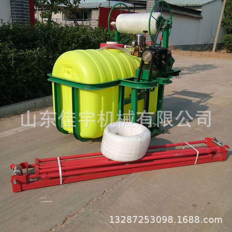 农杀虫除草喷洒机器 打机小四轮拖拉机带喷雾器背负式喷机