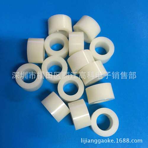 尼龙直通柱M5*8*2 8*5*2/3/4/5/6/7/8 外径8内径5高度2MM-15MM