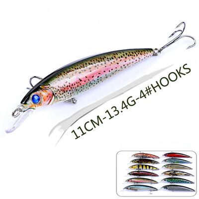 1pcs Sinking Minnow Crankbait All For Fishing Lure Accessori