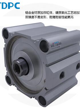 CQ2B1×2530活塞杆向带薄型气缸大缸径磁大推力薄型气导缸TD639PC