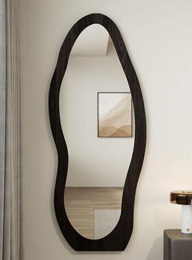 穿衣镜全镜落地镜家用服装试店衣网红身女BIZ生卧室异形挂墙大镜