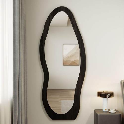 穿衣镜全身镜XVC落地镜服装店试衣镜网红生卧女室异形用挂墙大镜