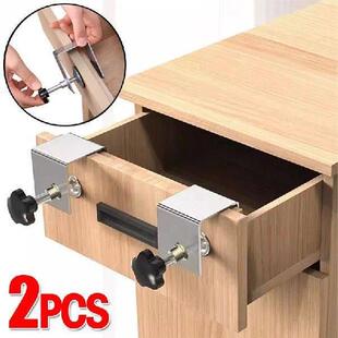 Universal Drawer Front Installation Clamps Holder