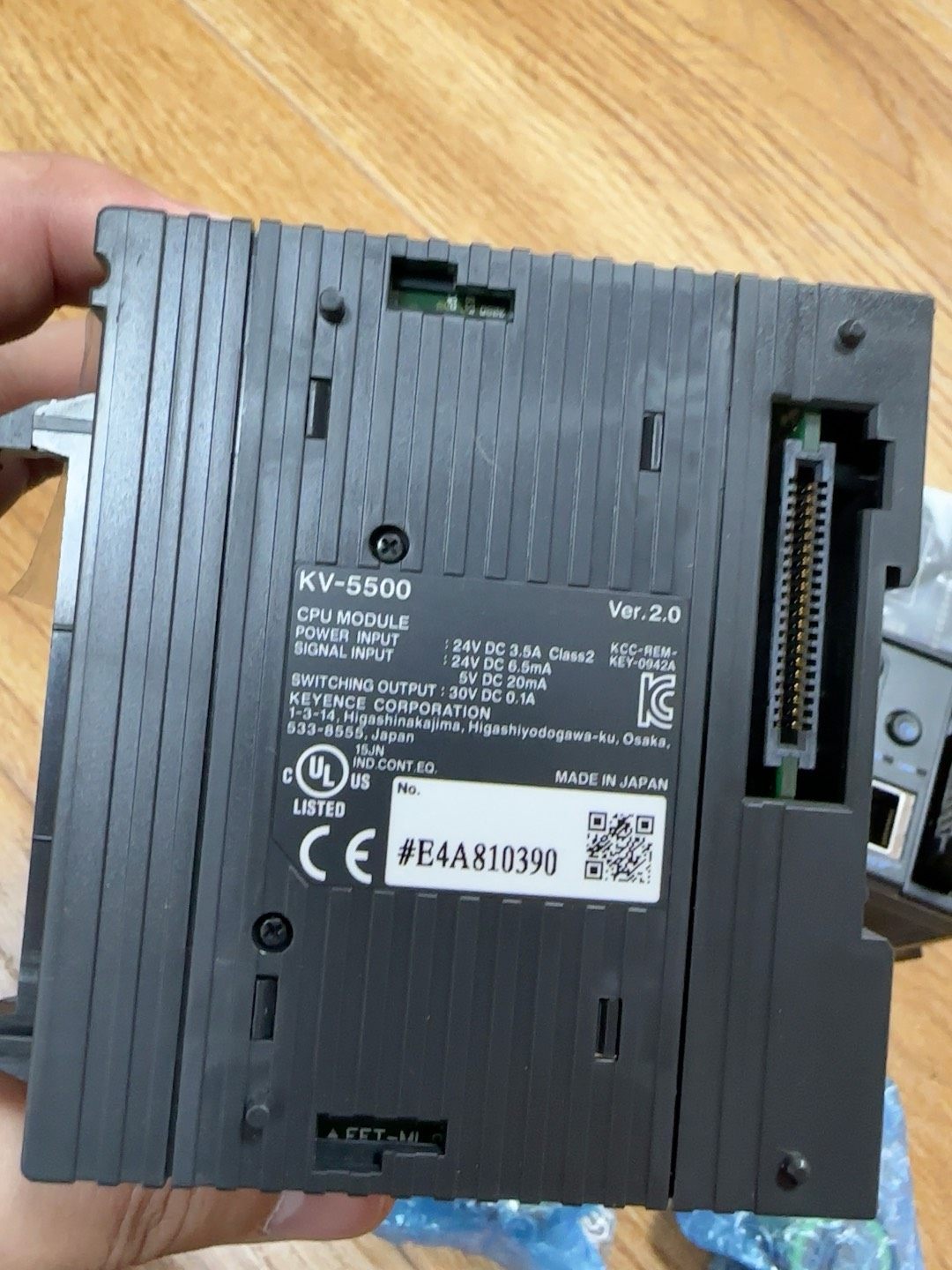 基恩士KV-5500 裸机  实物拍摄 包功能完好无任何拆修