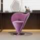 沙发椅款 奢化妆椅轻 意休闲锥形高级椅简约单凳设计师化妆椅单人式