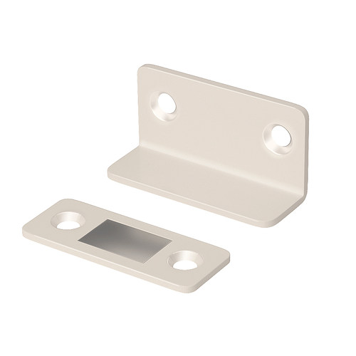 推拉门衣柜门打孔自吸贴片门吸