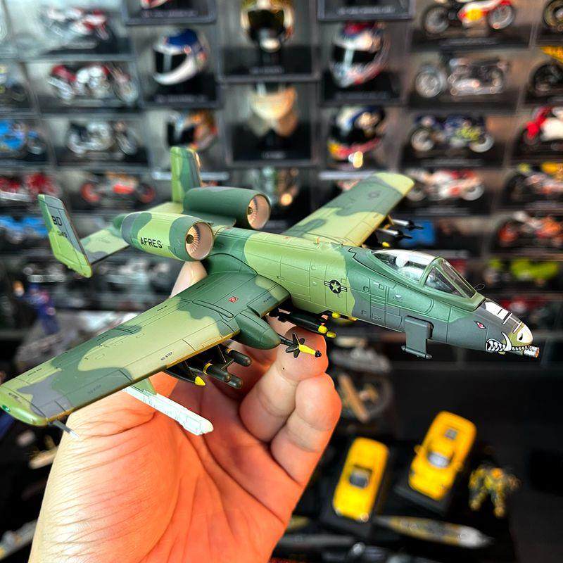 正品合金飞机A支-1攻击机品雷电II疣猪成金属模型带武器架起落架