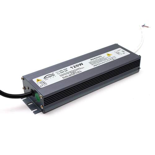 厂家直销 12V120W恒压防水IP67电源 DC12V安防监控驱动户外电源