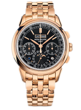 盒证[9.8新]百达翡丽超级复杂功能时计手动机械手表男5270/1R