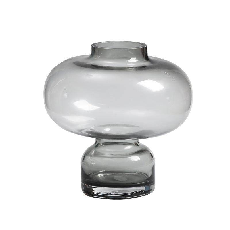 Best west 简约绿色透明花瓶摆件家居客厅餐桌花艺插花装饰品摆件,家居饰品,花瓶,淘宝优惠券,粉丝福利购,淘宝优惠卷