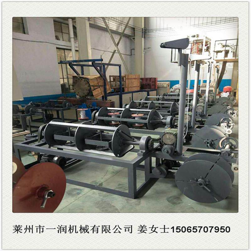 废纸打包打捆绳制绳机 黄金绳摇绳纺绳合绳机 电化铝布条绳机设备