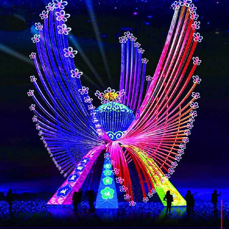 LED户外空中花园造型灯景观公园商场铁塔小品工程亮化灯光节灯