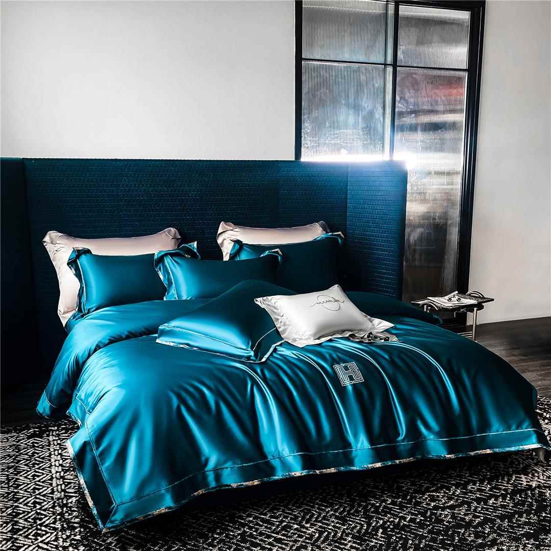 意大利酒店风寝具床品高端金太阳200S纯棉面料四件套家纺长绒棉