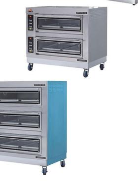 电烤箱商用PL-2/PL-4/PL-6一二三层大容量面包烘焙披萨电烘炉