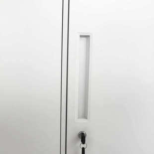 收纳员工铁皮锁更衣柜储物健身房衣柜多门两门柜钢制拆装子带浴室