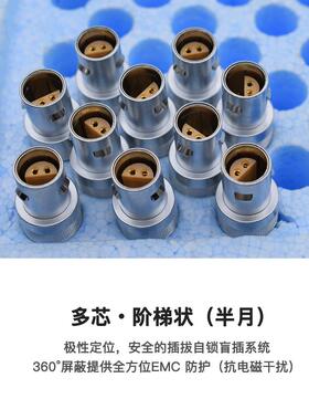 单/双同轴50/5欧ZUO姆FAERA00S0S1S72S3FS自锁兼容雷莫连接器