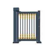 刷卡栅栏小门电动自动门门禁人脸识别道闸系统小区物业人行通道门